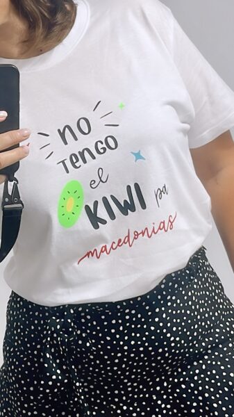 Camiseta kiwi