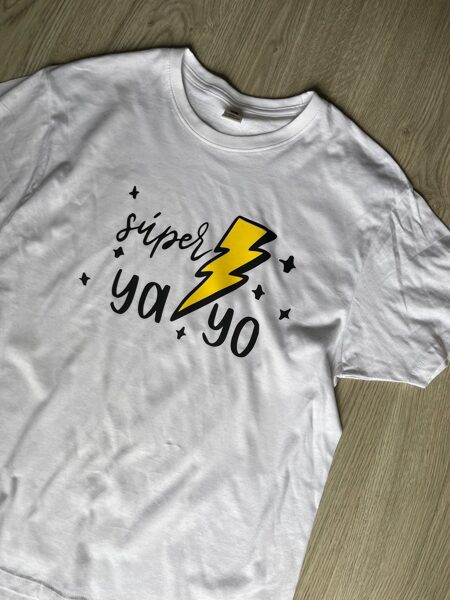 Camiseta súper yayo o súper yaya